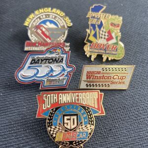 Lot of 5 NASCAR Racing Pins
